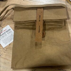 Eco-Friendly Washable Paper Bag - Tan